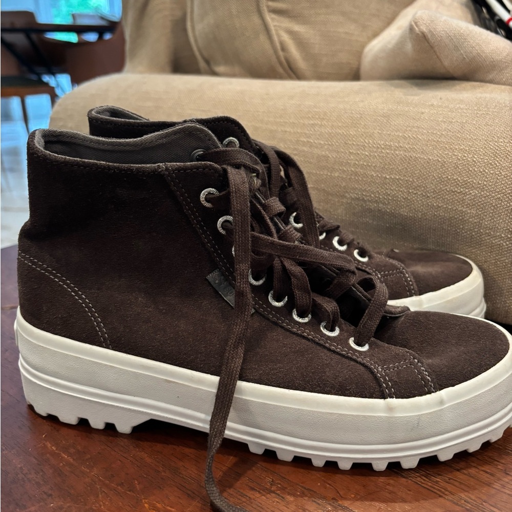 Superga High Top Trainers
